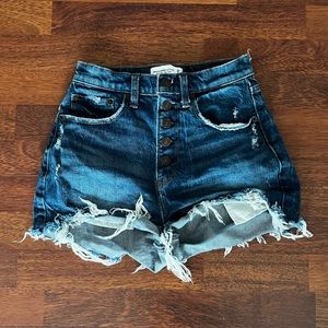 Abercrombie & Fitch CURVE LOVE Mom Shorts